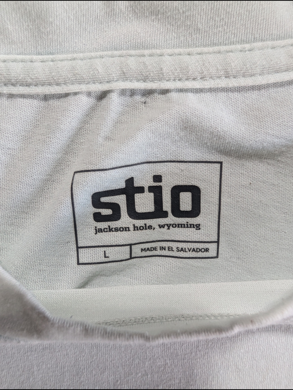 Stio Jackson Hole Long Sleeve Shirt Mens Large White Trail Hiking Sun Shirt UPF - Picture 4 of 8